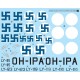 Decals for 1/48 WWII Westland Lysander in Finnish Service