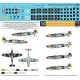 Decals for 1/72 WWII Messerschmitt Bf-109 G-10 in Hungarian Service
