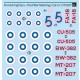 Decals for 1/72 Post War Finnish Fighters Markings