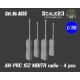 1/35 AN-PRC 152 Mbitr Radio (4pcs)