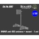 1/35 Rhino Anti-Ied Antenna and Mount 1 Set