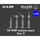 1/35 Antennas US / Nato Tilt-Whip Type 3 (4pcs)