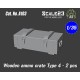 1/35 Wooden Ammo Crate Type 4 (2pcs)