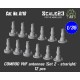 1/35 Comrod VHF Antennas Set #2 Straight #1 (2pcs)