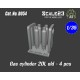 1/35 Gas Cylinder 20L Old Type (4pcs)