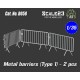 1/35 Metal Barriers Type 1 (2pcs)