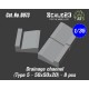 1/35 Drainage Channel Type 5: 50 x 50 x 20 (8pcs)