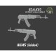 1/35 AKMS Assault Rifle (Folded) (4pcs)