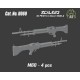 1/35 M60 Machine Gun (4pcs)