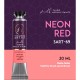 Neon Red (20ml Tube) - Artist Range Smooth Fluor Acrylic Paint