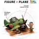 Tiger Model Q Plane Japanese KI-84 Hayate & Scale75 Pilot Kenji Kimura