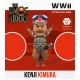 The Smog Riders - WWII Little Big War Japanese Pilot Kenji Kimura (height: 35mm)