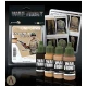 Acrylic Paints Set - US Army Uniforms 1942-1944 (4 x 17ml)