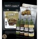 Acrylic Paints Set - Bocage Battle of Normandy AFV (4 x 17ml)