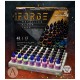 Acrylic Paints Set - Colour Forge Metallics Fluor Inks (48x 17ml w/Tray)