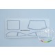 1/24 Pre-Cut Window Frames for Carrera Porsche GT3RSR