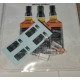 1/24 Whisky Bottles (4pcs) w/Decals