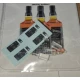 1/24 Whisky Bottles (4pcs) w/Decals