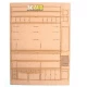 1/24 1/25 Garage Cabinet #1 MDF Wood Laser Cut