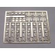 1/24 Seatbelt Buckles Set #2 without Seatbelt / Decals
