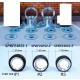 1/24 18&quot; Speedline Cup Wheels #1 w/Bridgestone Tyres