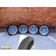 1/24 Fuchs Rotiform 19&quot; Wheels w/Low Profile Tread Tyres