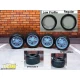 1/24 15&quot; BRM Wheels w/Regular Profile Tread Tyres