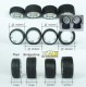1/24 17&quot; Rotiform Cup Wheels with Toyo Stretch Wall Tyres