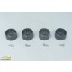 1/24 18&quot; BBS Resin Wheels for Beemax M3 DTM kits