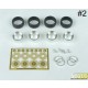 1/24 17&quot; BBS E56 Wheels Set (with spacer wheel rings)