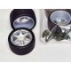 1/24 1/25 [18&quot; rotiform Six] Wheels w/Low Profile Bridgestone Tyres (4 wheels)