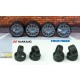 1/24 1/25 18&quot; BBS FS Wheels #1 w/Nankang Tyres