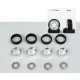 1/24 1/25 17'' Rotiform 356 Wheels with Tyres (4 wide) without Brake-Drum