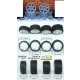 1/24 17&quot; Volk Racing TE37V Wheels with Bridestone Tyre