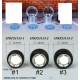 1/24 1/25 16&quot; ATS Cup Wheels #1 w/Low Profile Tread Tyres