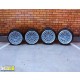 1/24 1/25 19&quot; RAD48 RSI Wheels #3 w/Slick Tyres