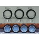 1/24 1/25 19&quot; Strassewheels SC20 Wheels #2 w/Profile Tyres