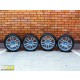 1/24 1/25 19&quot; Work Emotion CR 2P Wheels #3 with Slick Tyres