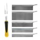 Saw Set: #5 Handle and 7 Saw Blades (8pcs)