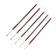 Pure Sable Brush Set (000, 00, 0, 1, 2) 5pcs