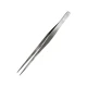 Straight Tip Stainless Steel Tweezers (175mm)