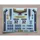 1/24 Mitsubishi Lancer 2000 Turbo HongKong-Beijing Rally 85 Decal