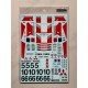 1/24 Mitsubishi Starion Gr.A JTC/Macau Guia 85 Team Ralliart Decal