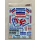 1/24 Nissan Skyline GTS-R Gr.A JTC InterTec 1989 Hasemi Motorsport Decal