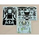 1/24 LB-WORKS Lamborghini AVENTADOR Ver.1 Monster Energy Full Carbon Decal
