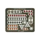 1/35 Lenses and Taillights for M1070 kit