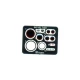 1/35 Soviet T-55 Lenses and Taillights for Tamiya kit
