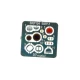 1/35 Soviet BMP-1 Lenses and Taillights for Trumpeter kits