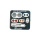 1/35 Soviet Medium Truck KrAZ-214B Lenses and Taillights for Roden kit