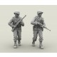1/35 US Infantry Officer and Infantryman (2 figures)
